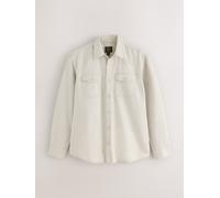 Next Camicia a maniche lunghe tinta in capo xlarge Bianco