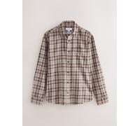 Next Camicia a quadri a maniche lunghe xlarge crema