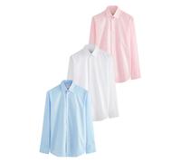 Next Camicia blu chiaro / rosa / bianco Uomo Next XL-XXLxTaglie normali blu chiaro / rosa / bianco