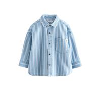 Next Camicia blu denim / bianco Bambini Next 80