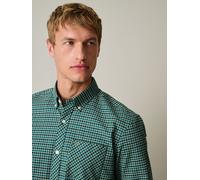 Next Camicia con Oxford A quadri Manica lunga elasticizzata xxxlarge verde
