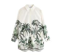 Next Camicia da donna verde / verde scuro / bianco Donna Next 4XL