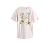 Next Camicia da notte 'Coca Cola' beige chiaro / blu chiaro / arancione / rosa chiaro Donna Next L