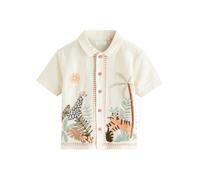 Next Camicia écru / marrone / arancione Bambini Next 116