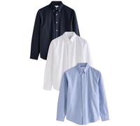 Next Camicia navy / blu chiaro / bianco Uomo Next S