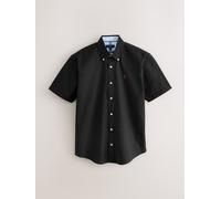Next Camicia Oxford a maniche corte xlarge Nero