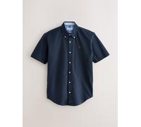 Next Camicia Oxford a maniche corte xxxxlarge blu