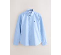 Next Camicia Oxford a maniche lunghe medium blu