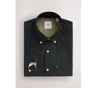 Next Camicia Oxford con bottoni e facile da stirare Nero