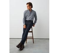 Next Camicia Oxford con bottoni e stiratura facile, vestibilità regolare blu