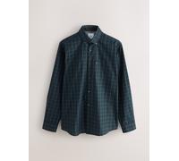 Next Camicia Oxford con bottoni e stiratura facile, vestibilità regolare small verde