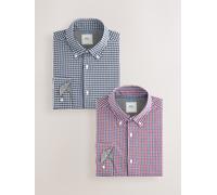 Next Camicie Oxford facili da stirare 2 confezioni xxxxlarge blu