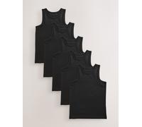 Next Canotte 5 Confezione (1.5-16 anni) 158164cm Nero