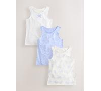 Next Canotte stampate 3 Confezione (1.5-16 anni) 9298cm blu