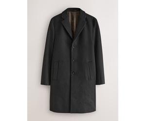 Next Cappotto N. Premium Epsom con lana xlarge Nero