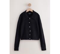 Next Cardigan con collo lavorato a maglia in lana small Nero