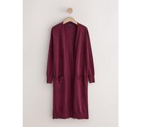 Next Cardigan Taglio lungo a maniche Maxi xlarge rosso