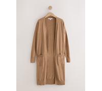 Next Cardigan Taglio lungo a maniche Maxi xsmall Marrone