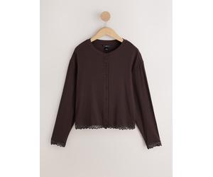 Next Cardigan termico in Tencel Modal, strato base 36 Marrone