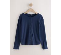 Next Cardigan termico in traforato, comodo e accogliente 48 blu