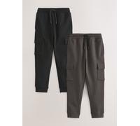 Next Cargo Joggers 2 Pack (3-16anni) 122128cm Nero