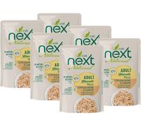 NEXT Cat Busta Multipack 6x70G FILETTI DI POLLO CON SALMONE E CAROTE