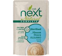 NEXT Cat Natural Complete Sterilised Mousse Busta Multipack 30X70G PESCE AZZURRO
