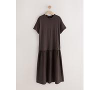Next Chemisier due in uno in jersey 52 Marrone