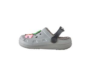 Next Ciabatta 'Minecraft' grigio / lime / rosa / nero Bambini Next 39