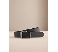 Next Cintura casual in pelle medium Nero