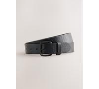 Next Cintura casual in similpelle medium Nero