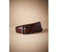 Next Cintura formale firmata Made in Italia large Marrone