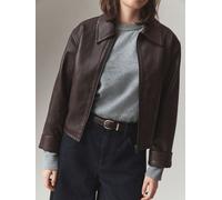 Next Cintura in pelle di media larghezza N. Premium Made In Italia medium Marrone
