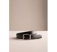 Next Cintura in pelle reversibile con logo Brogue, realizzata in Italia. medium Nero