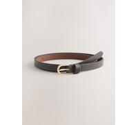 Next Cintura in pelle sottile medium Marrone