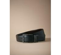 Next Cintura reversibile Signature Made in Italia medium Nero