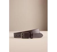 Next Cinture casual con finitura granulata, firmate Made In Spagna large Marrone