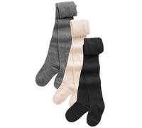 Next Collant crema / grigio scuro / nero Bambini - Bimba - Ragazza (taglie 140-176) - Abbigliamento - Intimo - Collant Next 98
