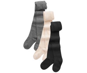 Next Collant crema / grigio scuro / nero Bambini - Bimba - Ragazza (taglie 140-176) - Abbigliamento - Intimo - Collant Next 104