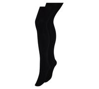 Next Donne Ultimate Comfort - Confezione da due paia di collant opachi 80 denari Nero S