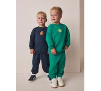 Next Completo felpa girocollo stampata e pantaloni della tuta (3mesi-7anni) 6874cm verde