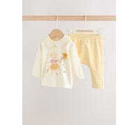 Next Completo top e leggings a maniche lunghe per neonati 2 pezzi (0mesi -2anni) 7480cm Bianco