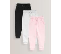 Next Confezione da 3 Joggers in morbido jersey Vestibilità regolare (3-16anni) 140146cm Nero