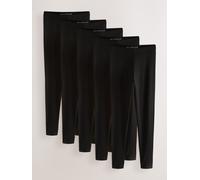 Next Confezione da 5 leggings lunghi 44 Nero