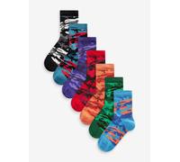 Next Confezione da 7 paia di calzini in misto cotone 134140cm blu