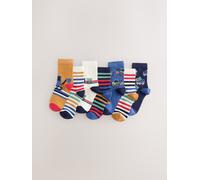 Next Confezione da 7 paia di calzini in misto cotone blu
