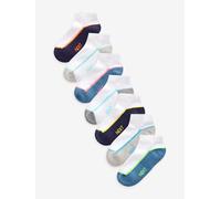 Next Confezione scarpe da ginnastica con suola imbottita Calzini 7 Confezione Bianco