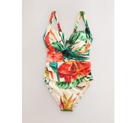 Next Costume da bagno con ferretto e controllo della pancia F-K rosso