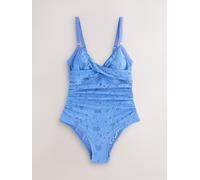 Next Costume da bagno modellante e contenitivo per la pancia 34 blu