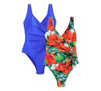 Next Costume intero blu / verde scuro / arancione / rosso Donna Next L